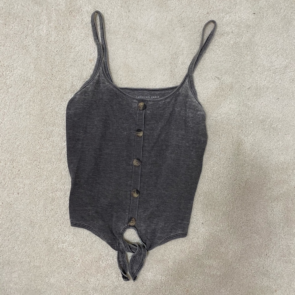 American Eagle Outfitters Grey Tank